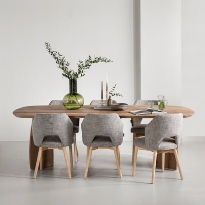 DTP Home Nova spisebord i teaktræ 250 cm