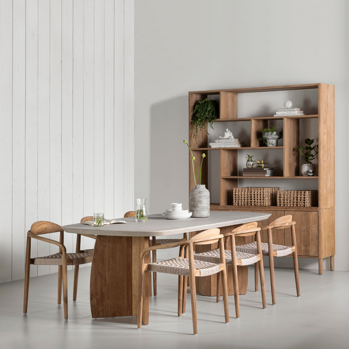 DTP Home Spisebord Nova Travertin 220 cm