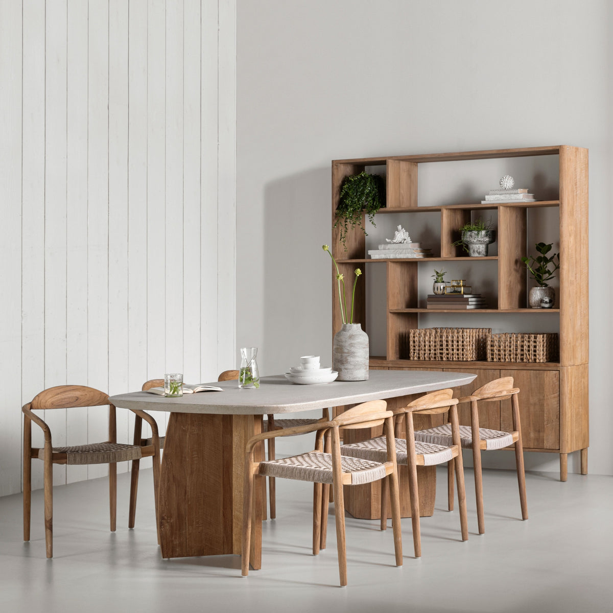 DTP Home Spisebord Nova Travertin 220 cm