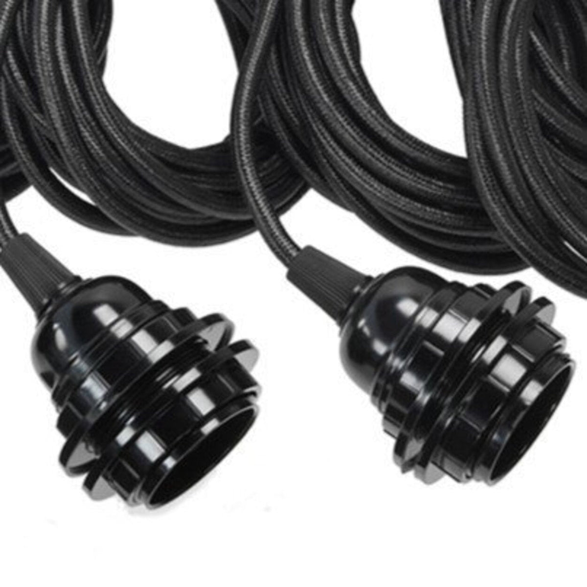 Loftlampe med 5 fatninger Sort Bazar Bizar