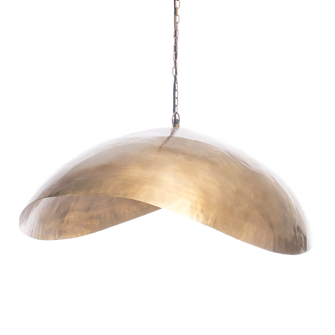Fortune Cookie Pendellampe - Messing - XL Bazar Bizar
