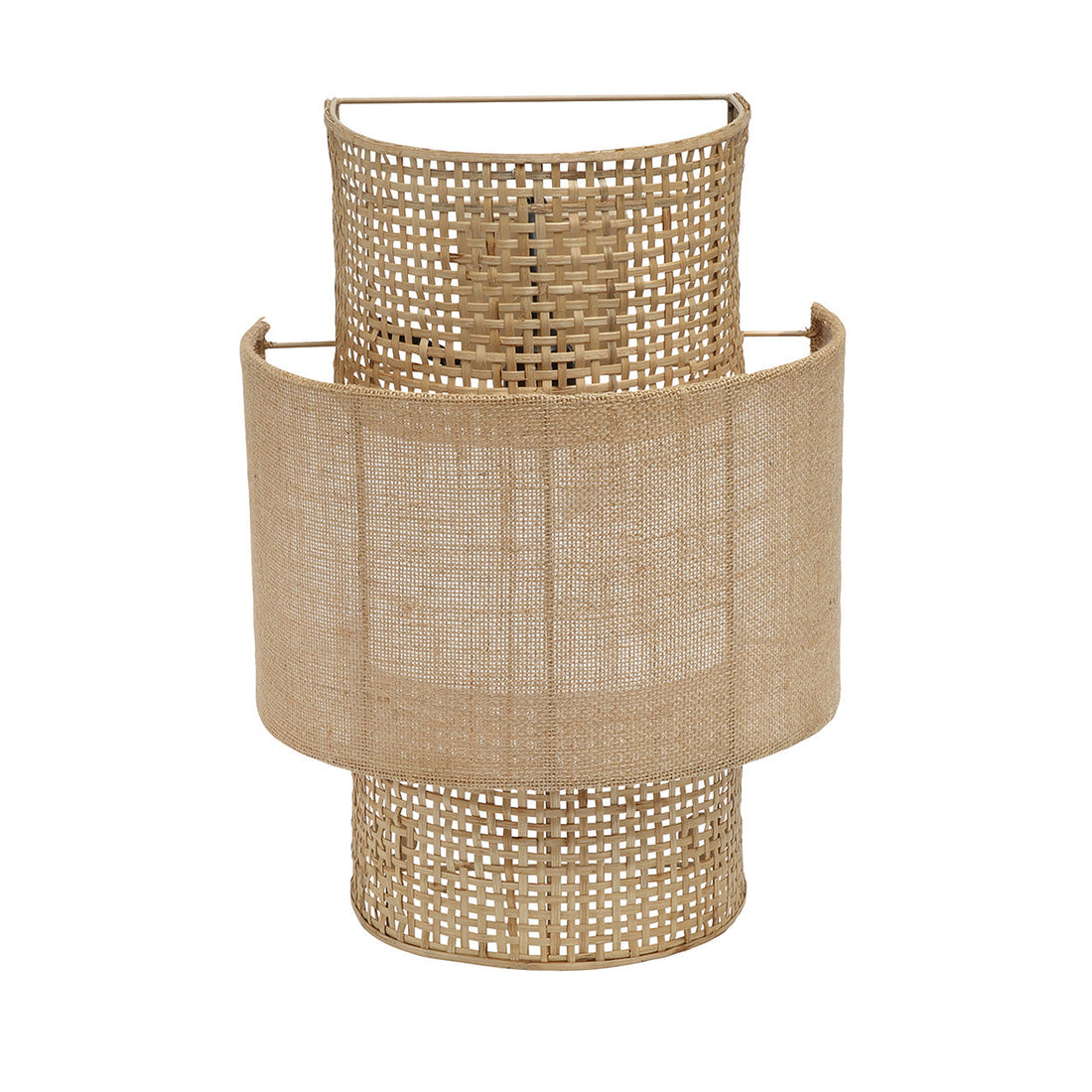 De Bolly Jute Wandlamp Naturel M Bazar Bizar