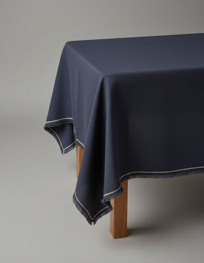 Het Tuscany Tafelkleed - Zwart Naturel - 150x300 Bazar Bizar