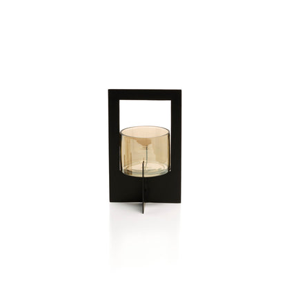 Hurricane Framed lysestage sort, stor – Bazar Bizar
