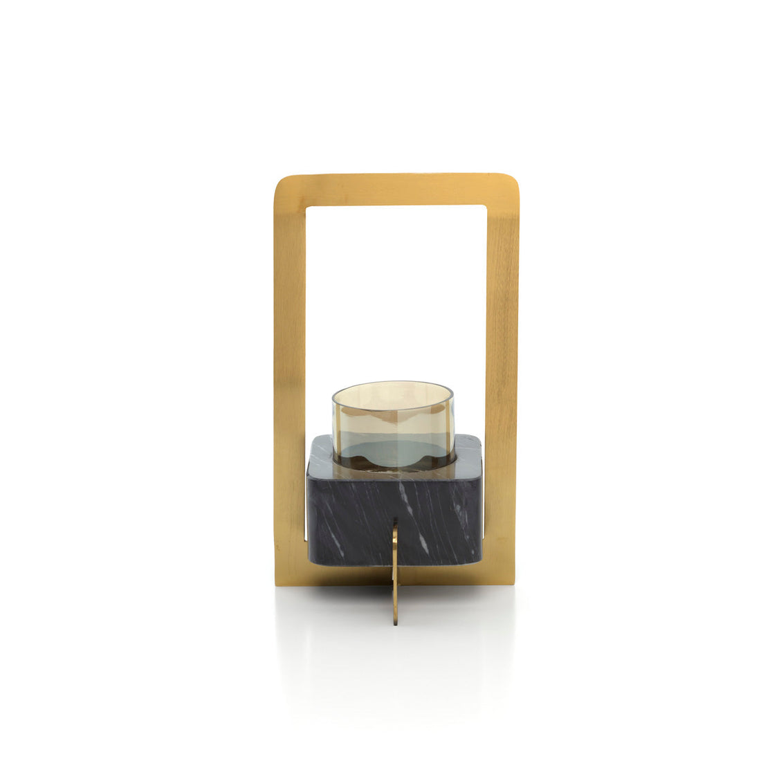 De Marbre d’Or lysestage i guld og sort, medium, Bazar Bizar