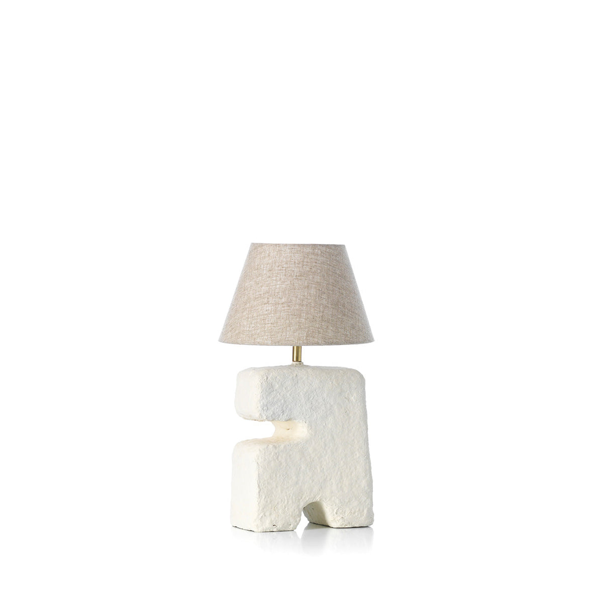 L’Objet hvid bordlampe S fra Bazar Bizar