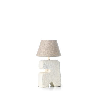 L’Objet hvid bordlampe S fra Bazar Bizar
