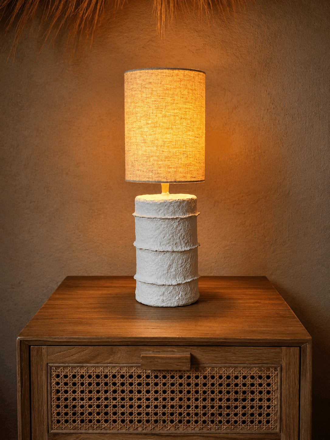 Contour Bordlampe Hvid Lille Bazar Bizar
