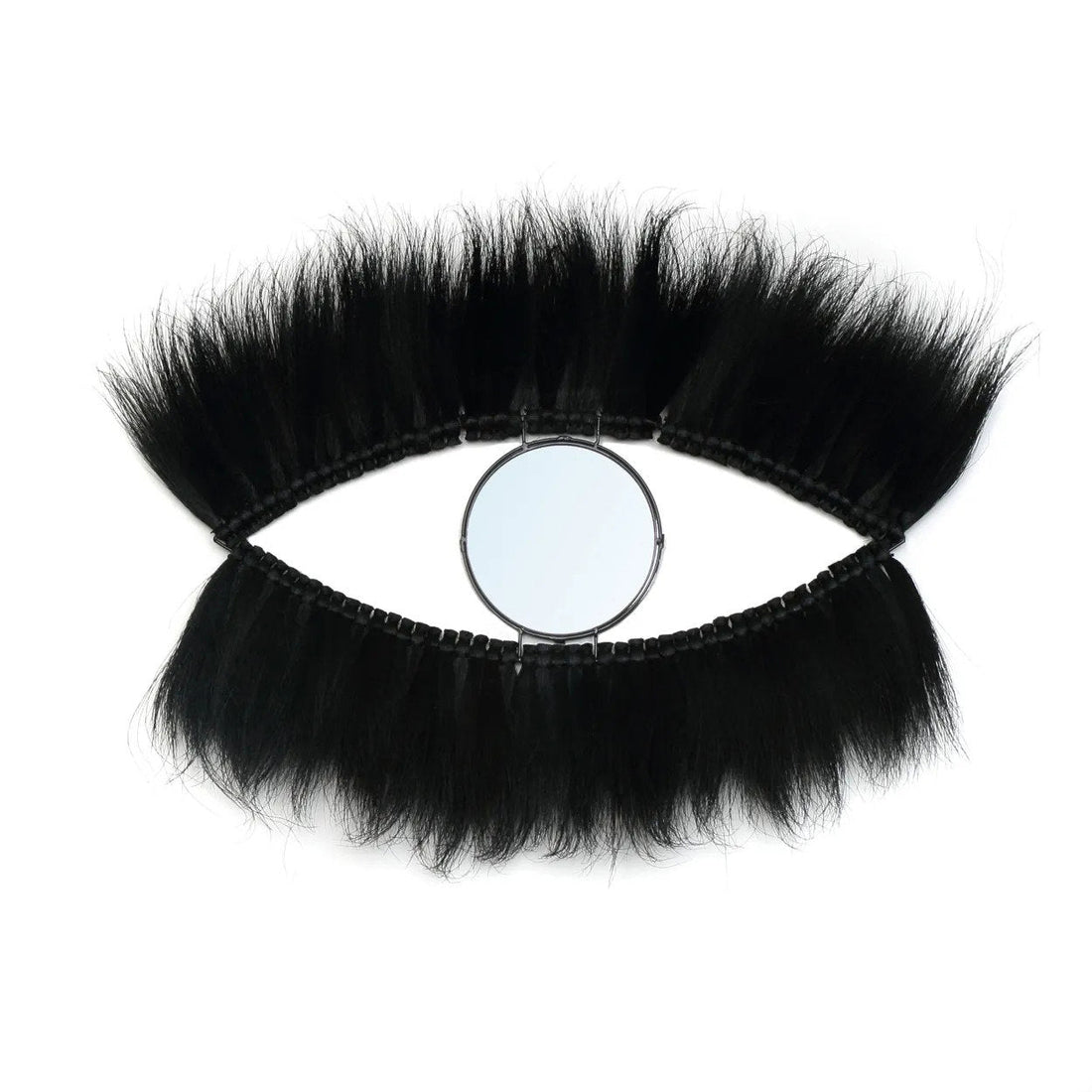 Black Eye Spejlet - Sort 100x60cm Bazar Bizar