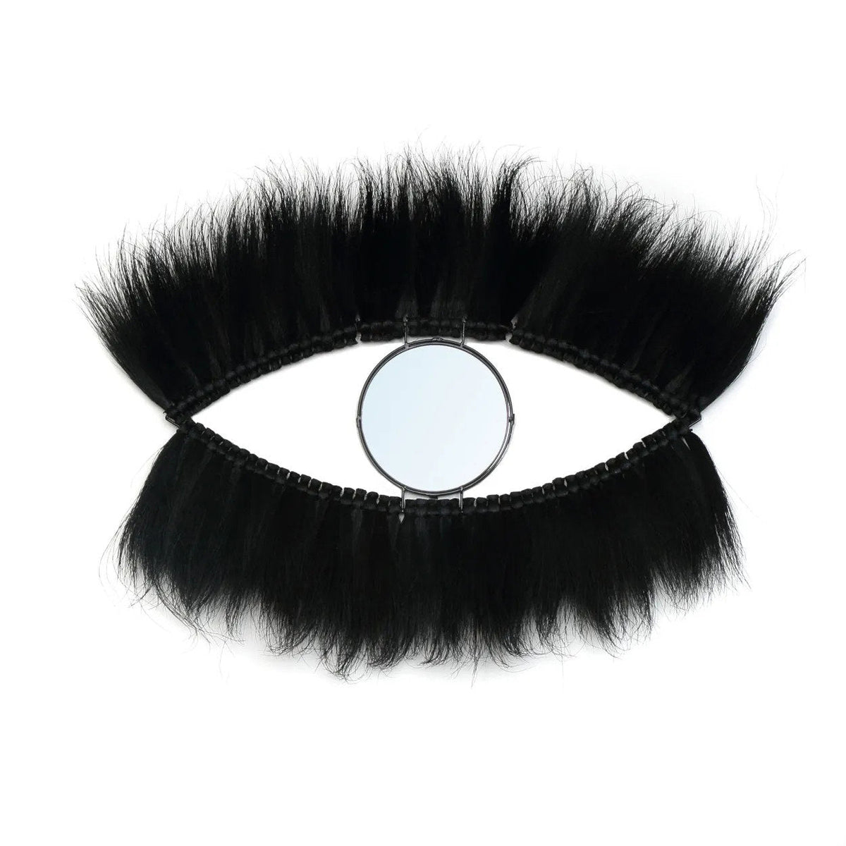 Black Eye Spejlet - Sort 100x60cm Bazar Bizar