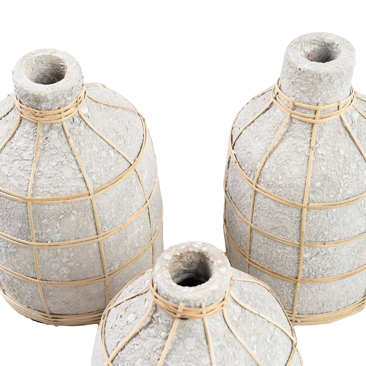 Whoopy-vasen - Betongrå natur - L Bazar Bizar