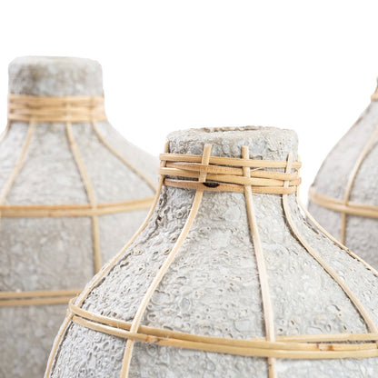 Whoopy-vasen - Betongrå natur - L Bazar Bizar