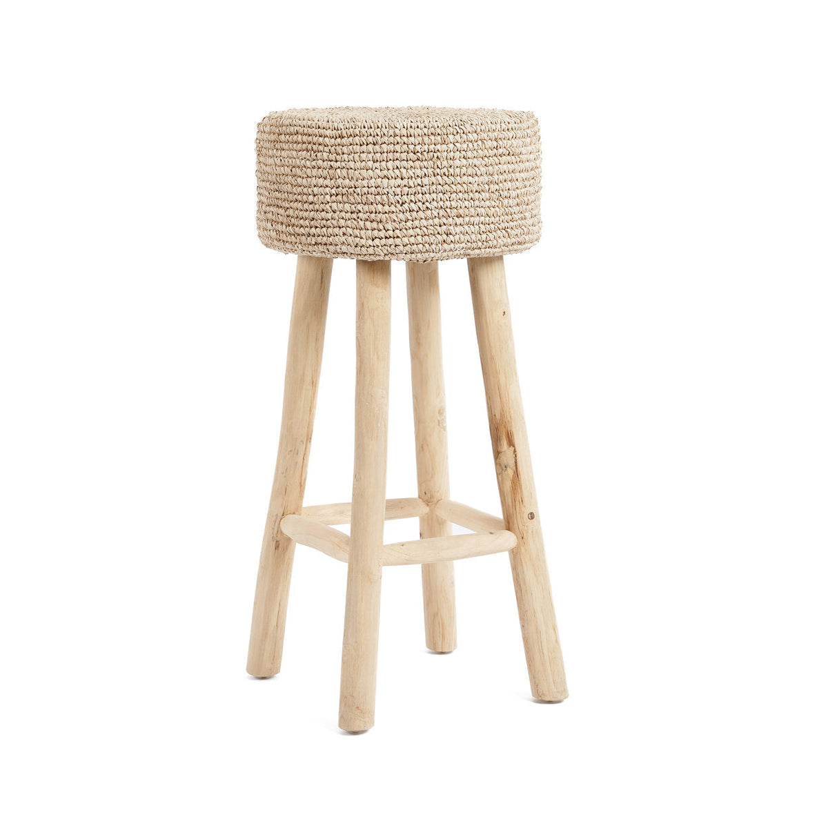 Raffia barstol Bazar Bizar
