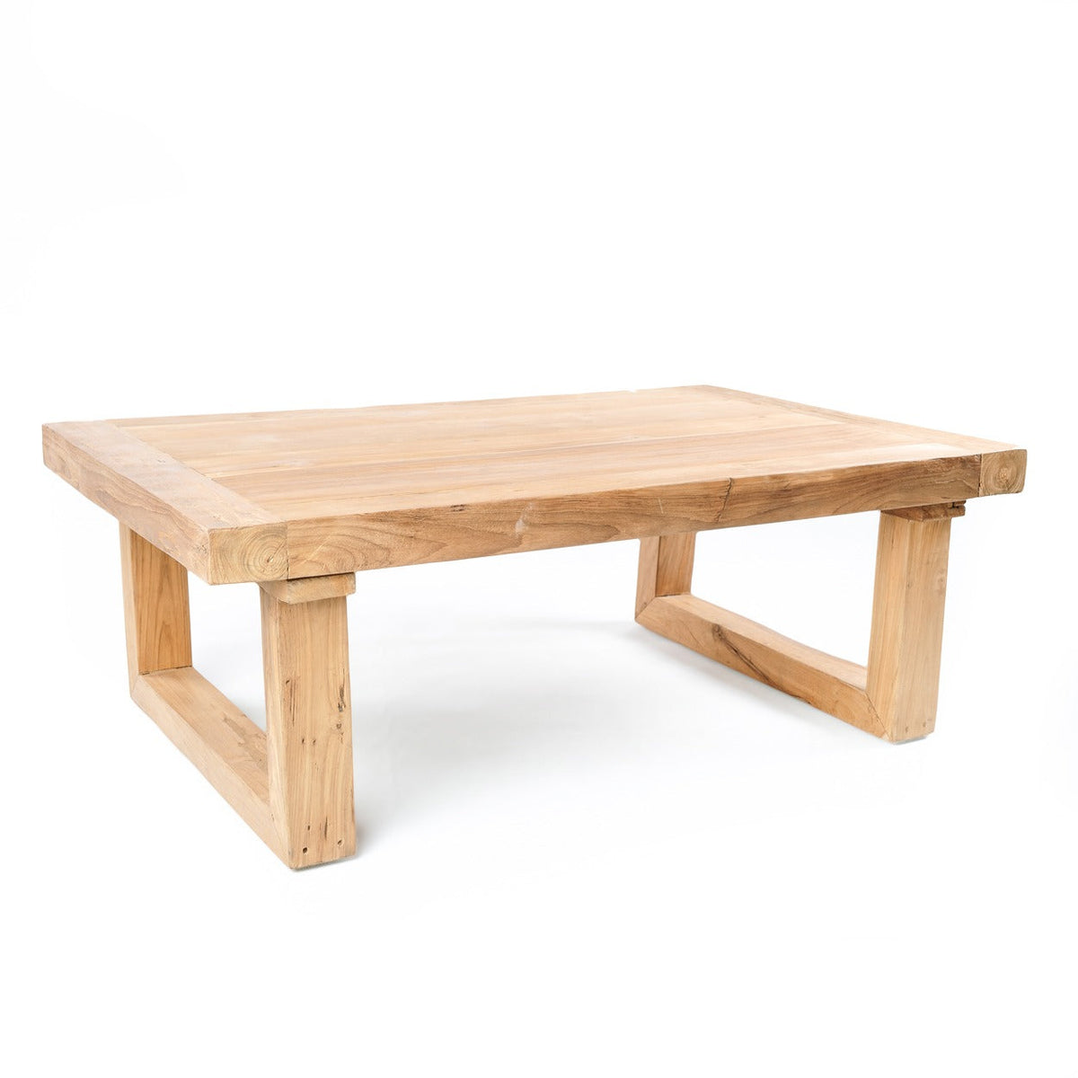 Reclaimed Teak Sofabord - Naturel Bazar Bizar