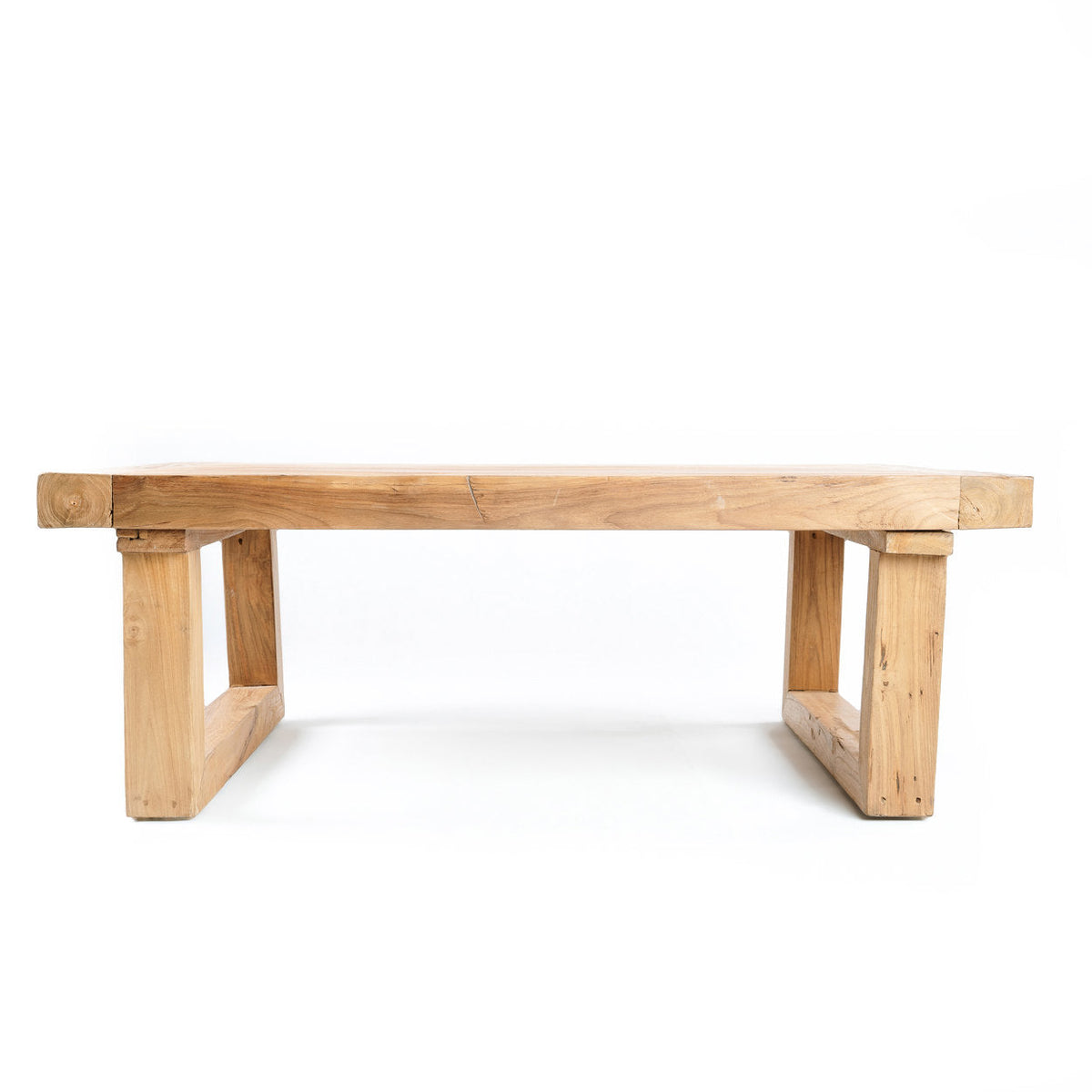 Reclaimed Teak Sofabord - Naturel Bazar Bizar