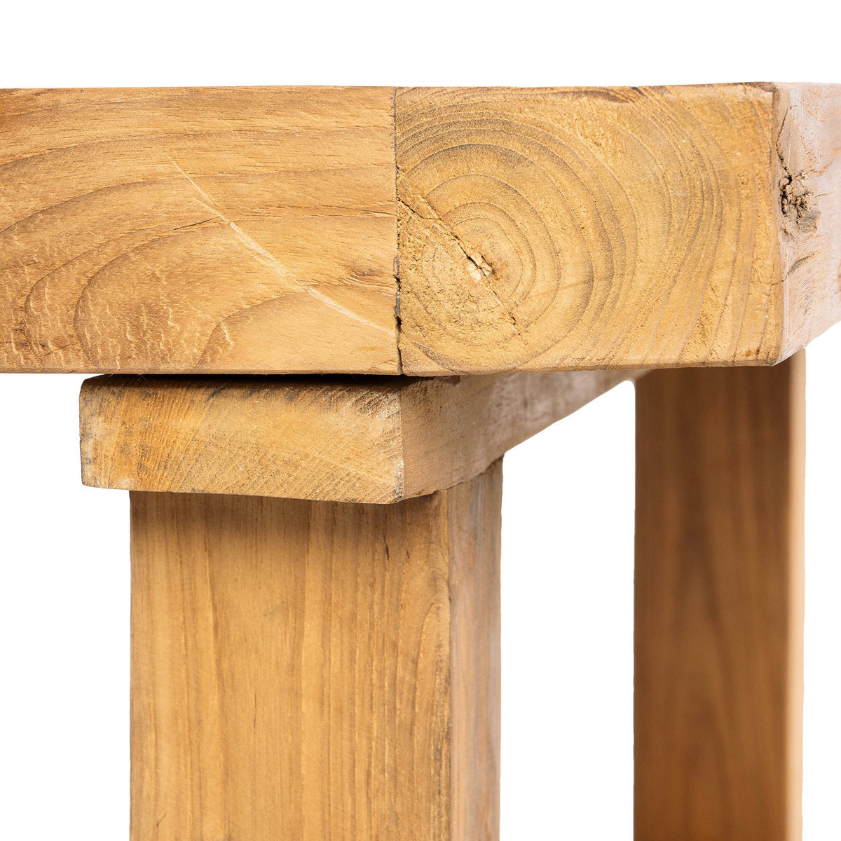 Reclaimed Teak Sofabord - Naturel Bazar Bizar