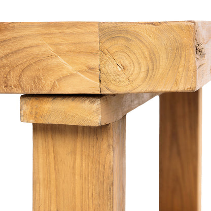 Reclaimed Teak Sofabord - Naturel Bazar Bizar