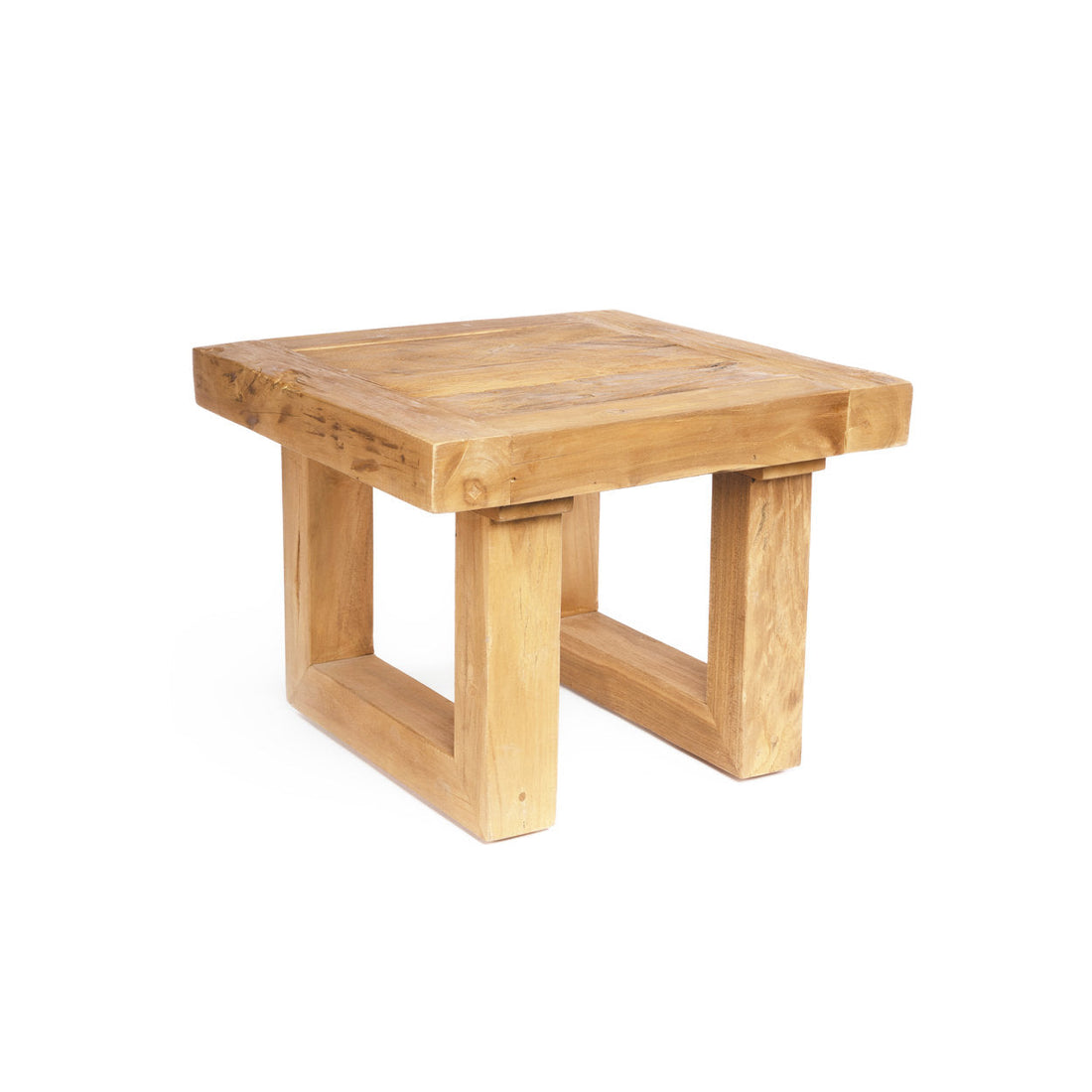 Bordet i genvundet teak Naturel Bazar Bizar