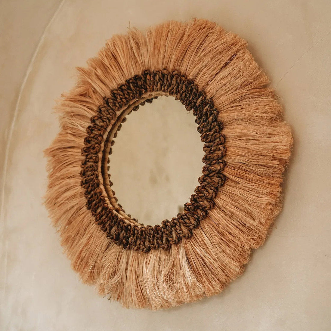 Mowgli Spejl Naturel Medium Bazar Bizar