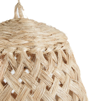 Abaca Jelly Fish-pendel i natur, lille – Bazar Bizar