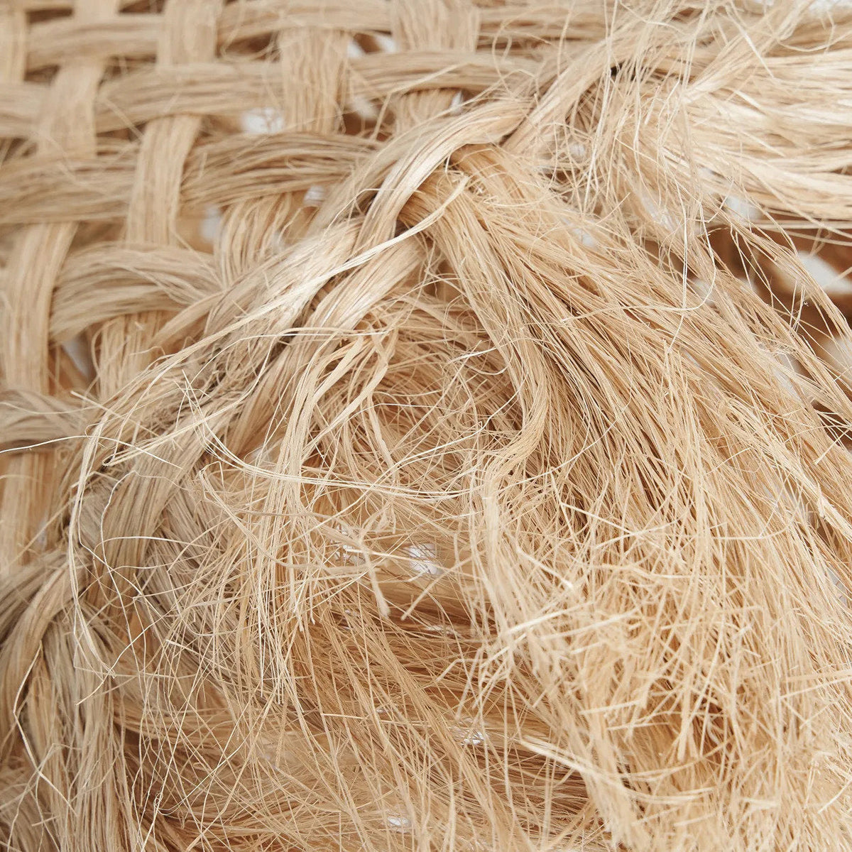 Abaca Jelly Fish-pendel i natur, lille – Bazar Bizar