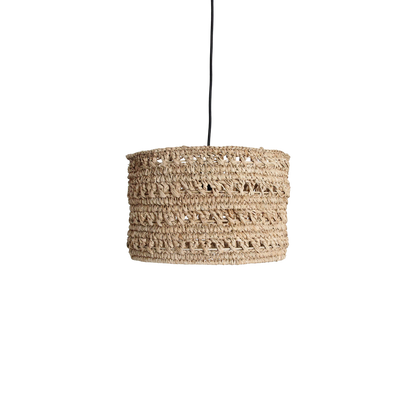 Herba-lampe i naturfarvet, lille, Ø30 cm, råmaterialer