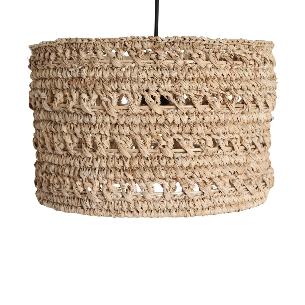 Herba-lampe i naturfarvet, lille, Ø30 cm, råmaterialer