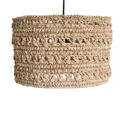 Herba-lampe i naturfarvet, lille, Ø30 cm, råmaterialer