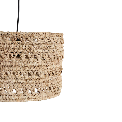 Herba-lampe i naturfarvet, lille, Ø30 cm, råmaterialer