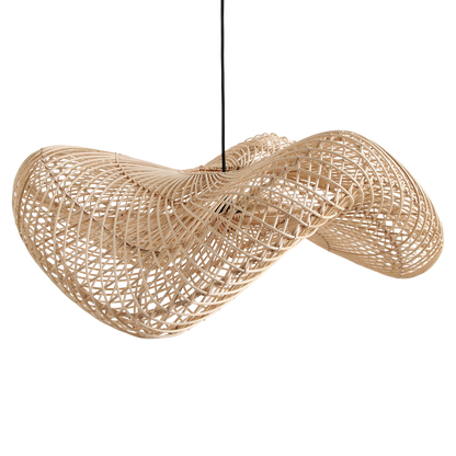Pendellampe Wave Natural Large Råmaterialer