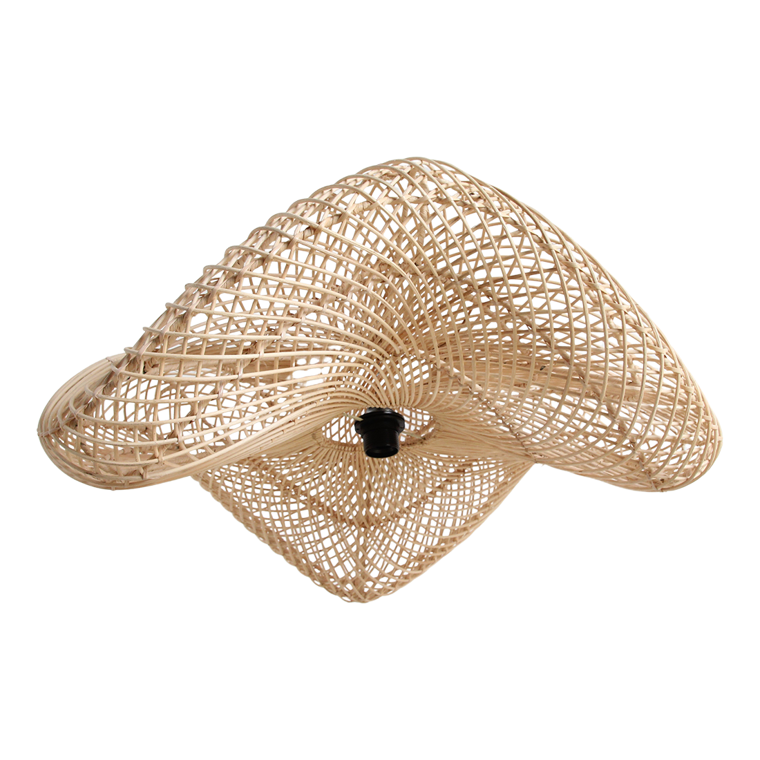 Pendellampe Wave Natural Large Råmaterialer