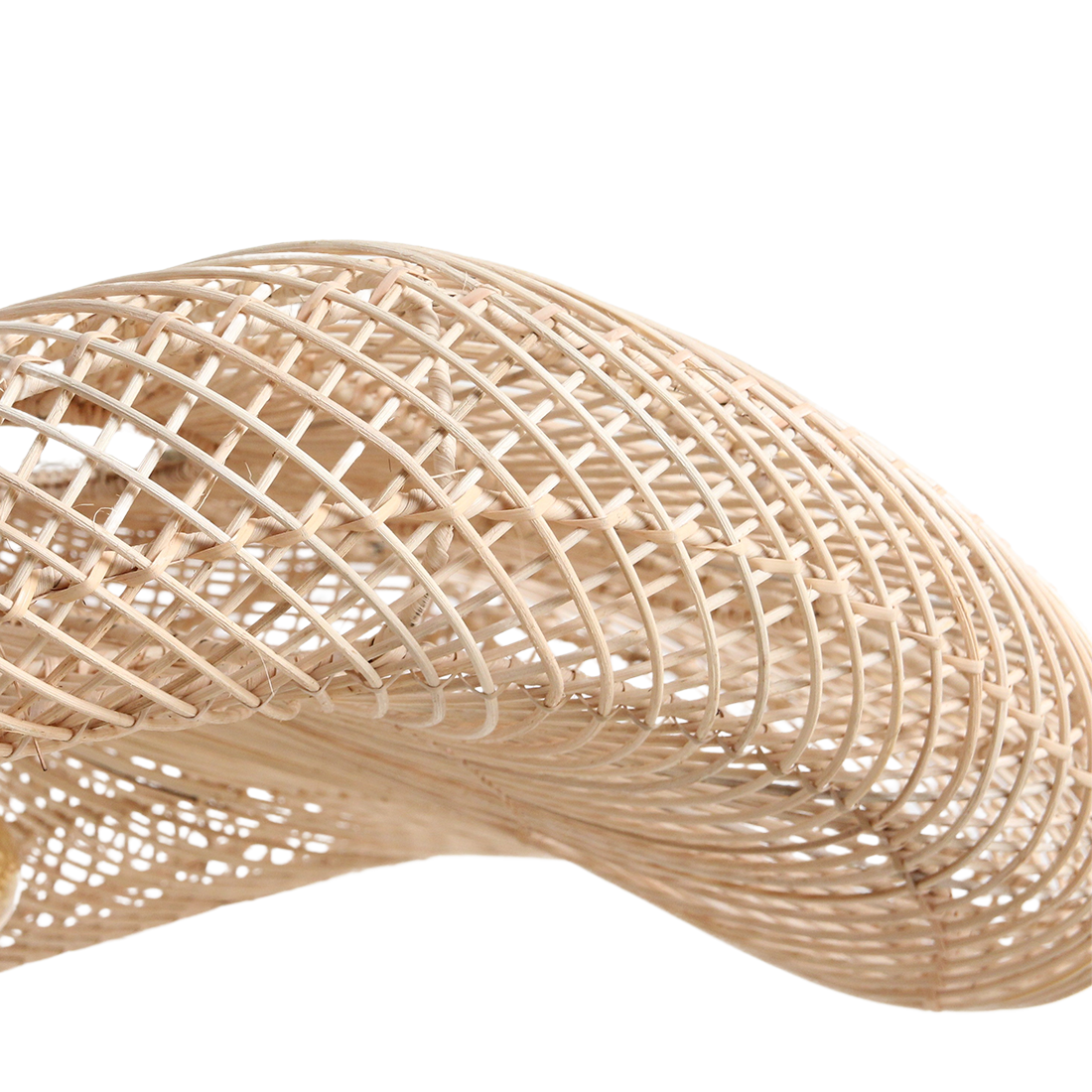Pendellampe Wave Natural XL Raw Materials