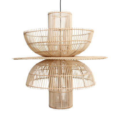 Saturn pendellampe Ø65 cm råmaterialer
