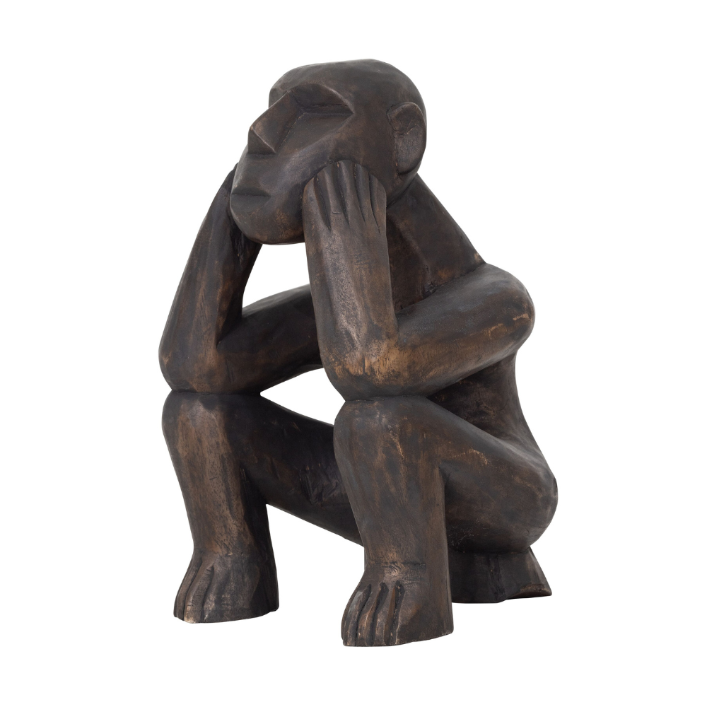 MUST Living Skulptur Monkey Do Nothing