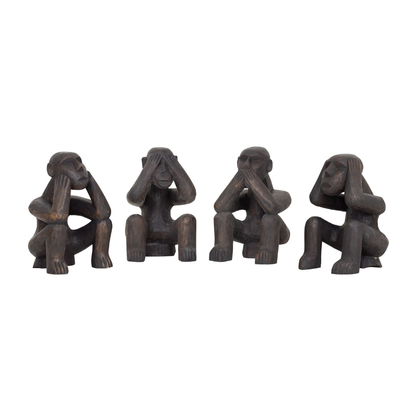 MUST Living Skulptur Monkey Do Nothing