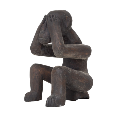 MUST Living Skulptur Monkey See Nothing