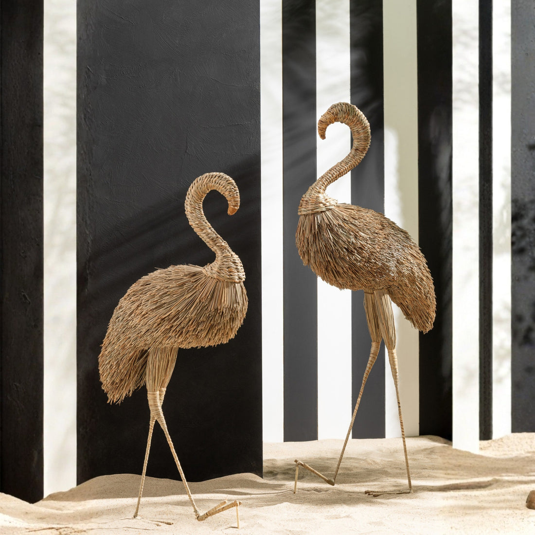 Flamingo Gras Naturlig Small J-Line