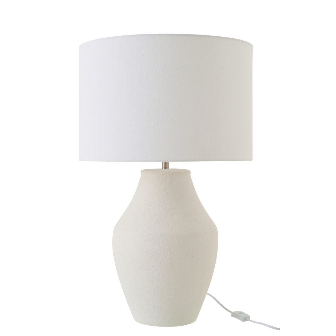 Bordlampe Henri keramik hvid J-Line