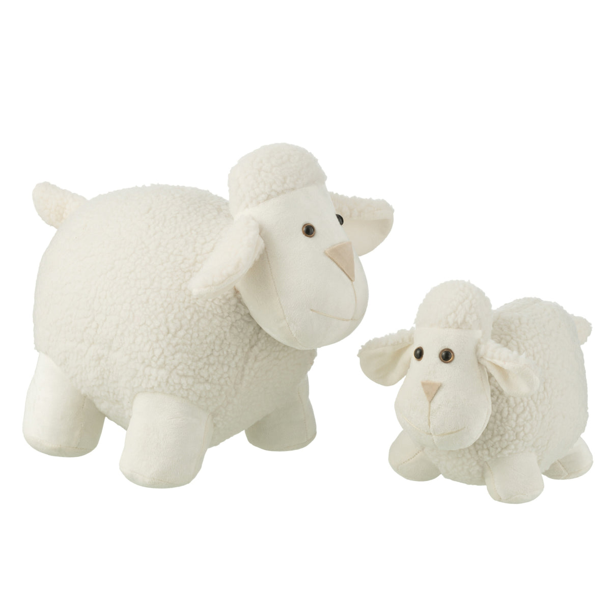Deurstop Schaap Polyester Wit Large J-line