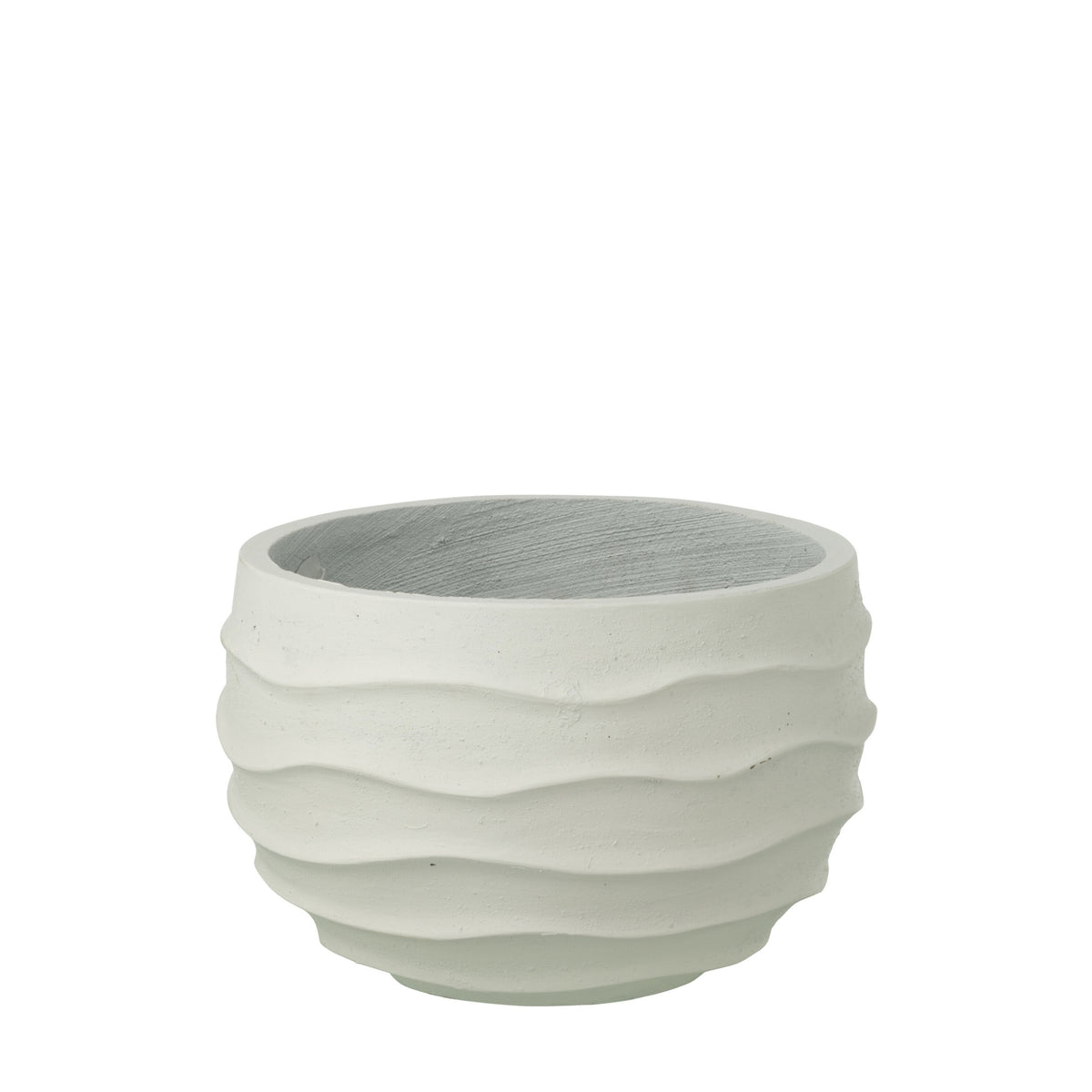 Blomsterpotte Golf + Udendørs Sand Hvid Small J-Line