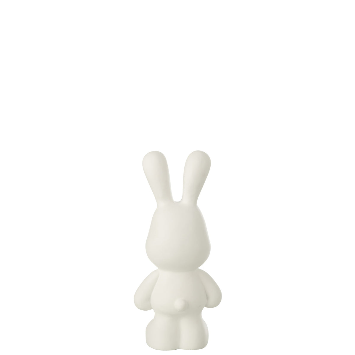 Kanin Eddy polyresin hvid lille J-Line