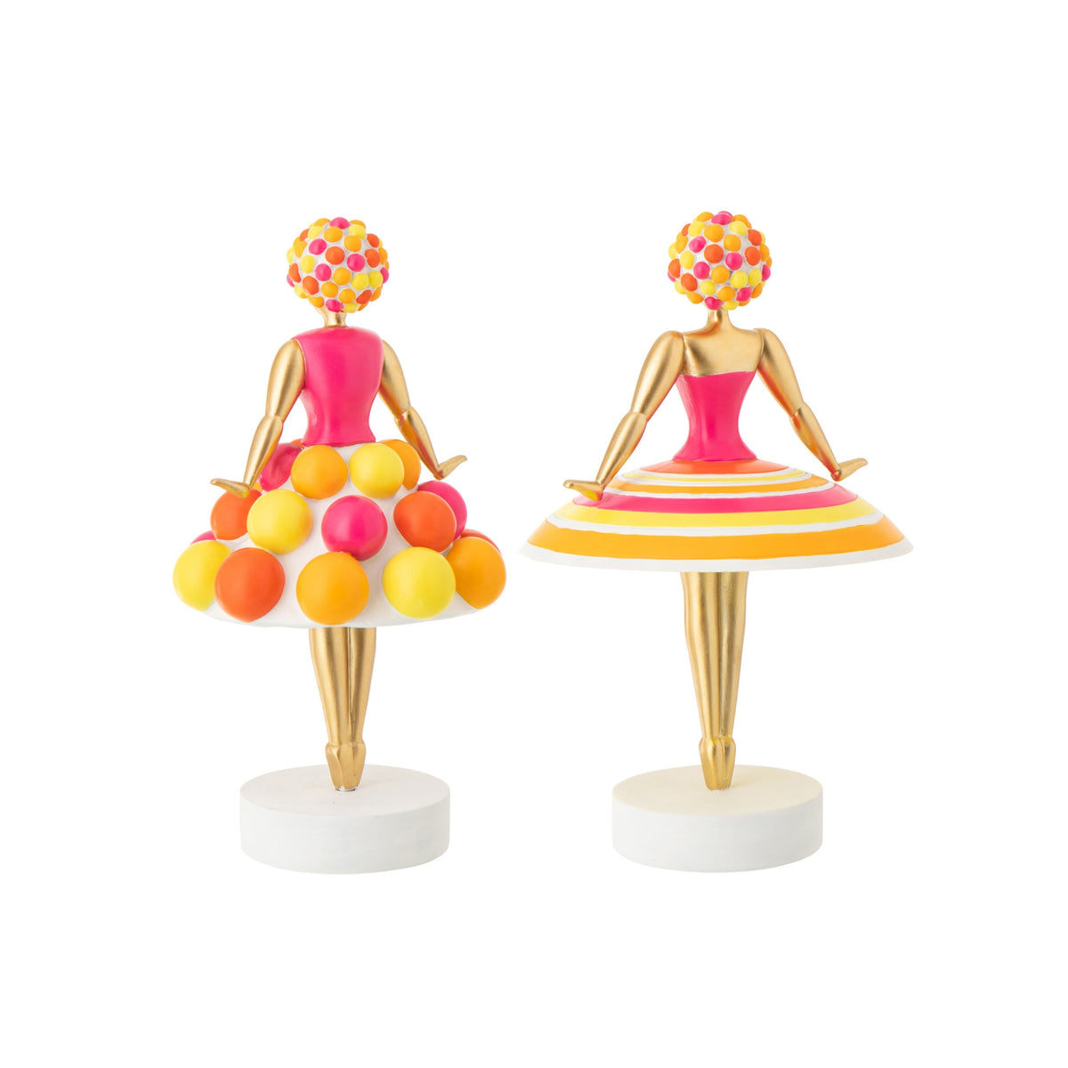 Ballerina pop Kalk Multifarvet sortiment fra 2 J-Line