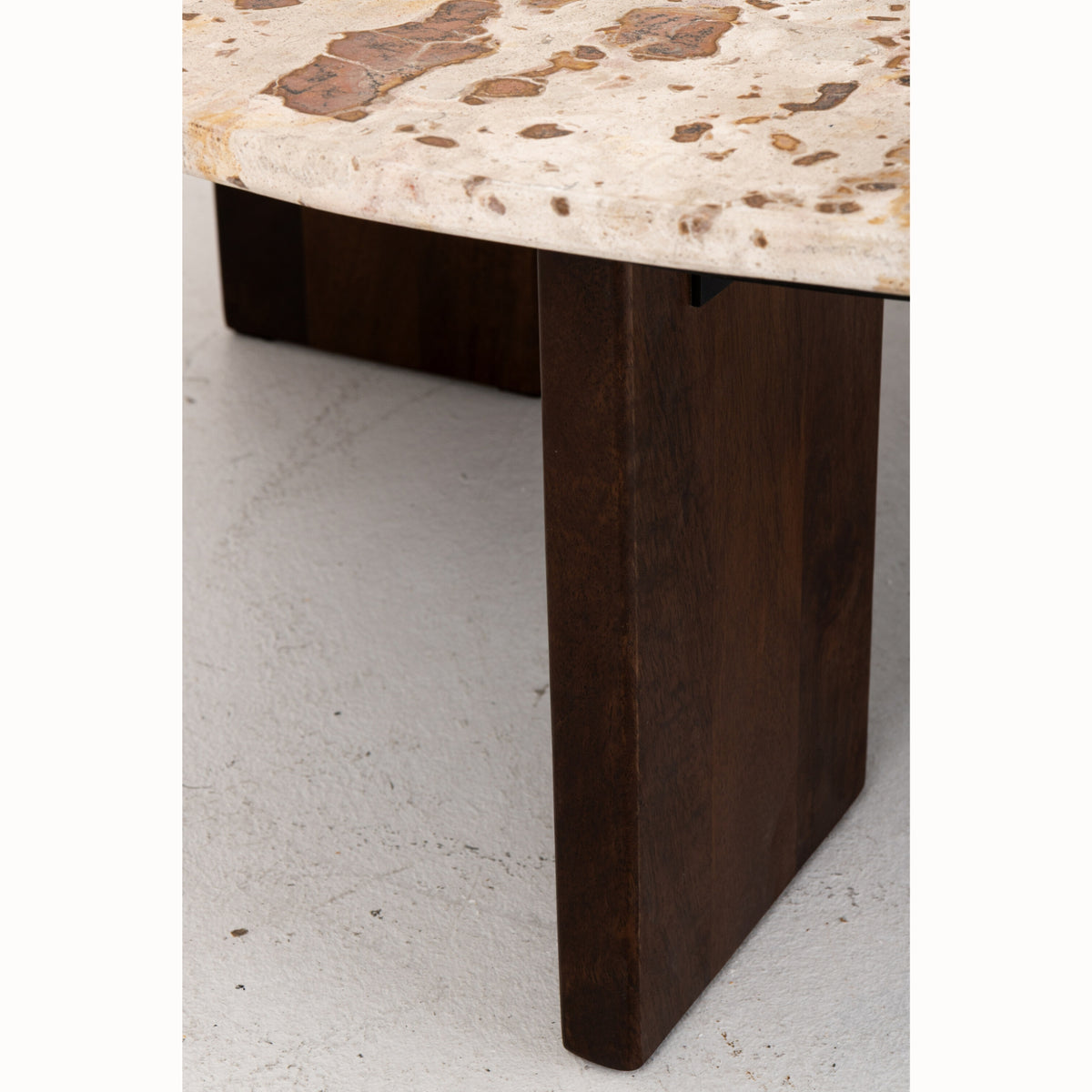 Sofabord Mathilde marmor natur/beige J-Line