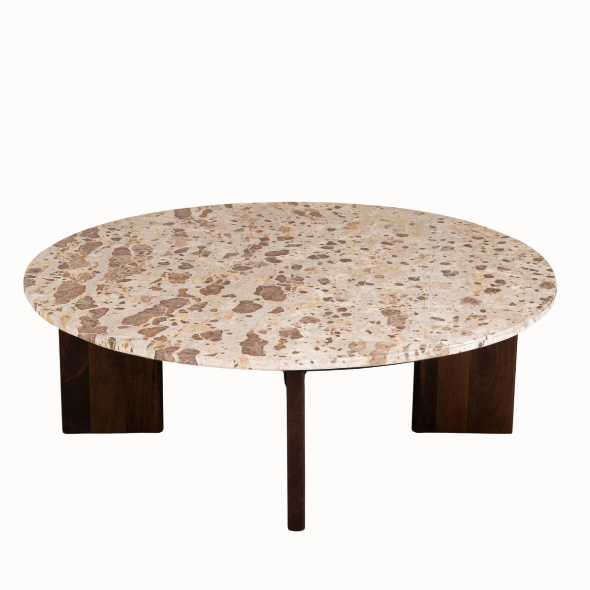 Sofabord Mathilde marmor natur/beige J-Line
