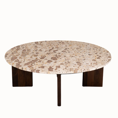 Sofabord Mathilde marmor natur/beige J-Line