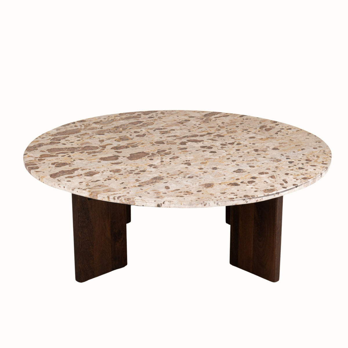 Sofabord Mathilde marmor natur/beige J-Line