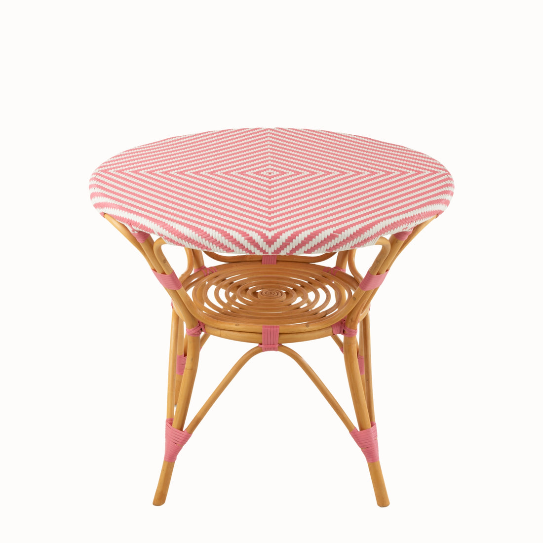 Spisebord Rattan Rosa/Hvid J-Line