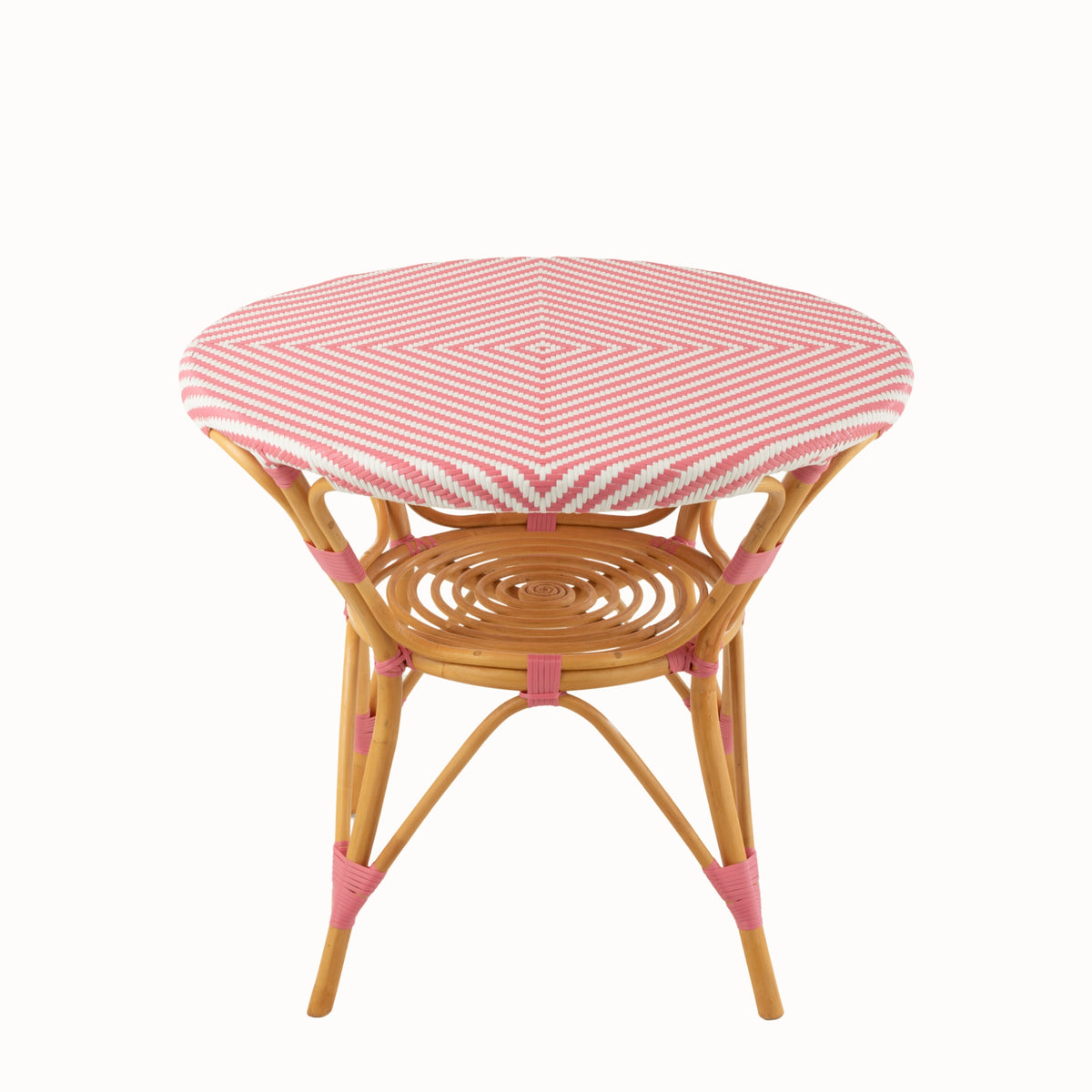Spisebord Rattan Rosa/Hvid J-Line