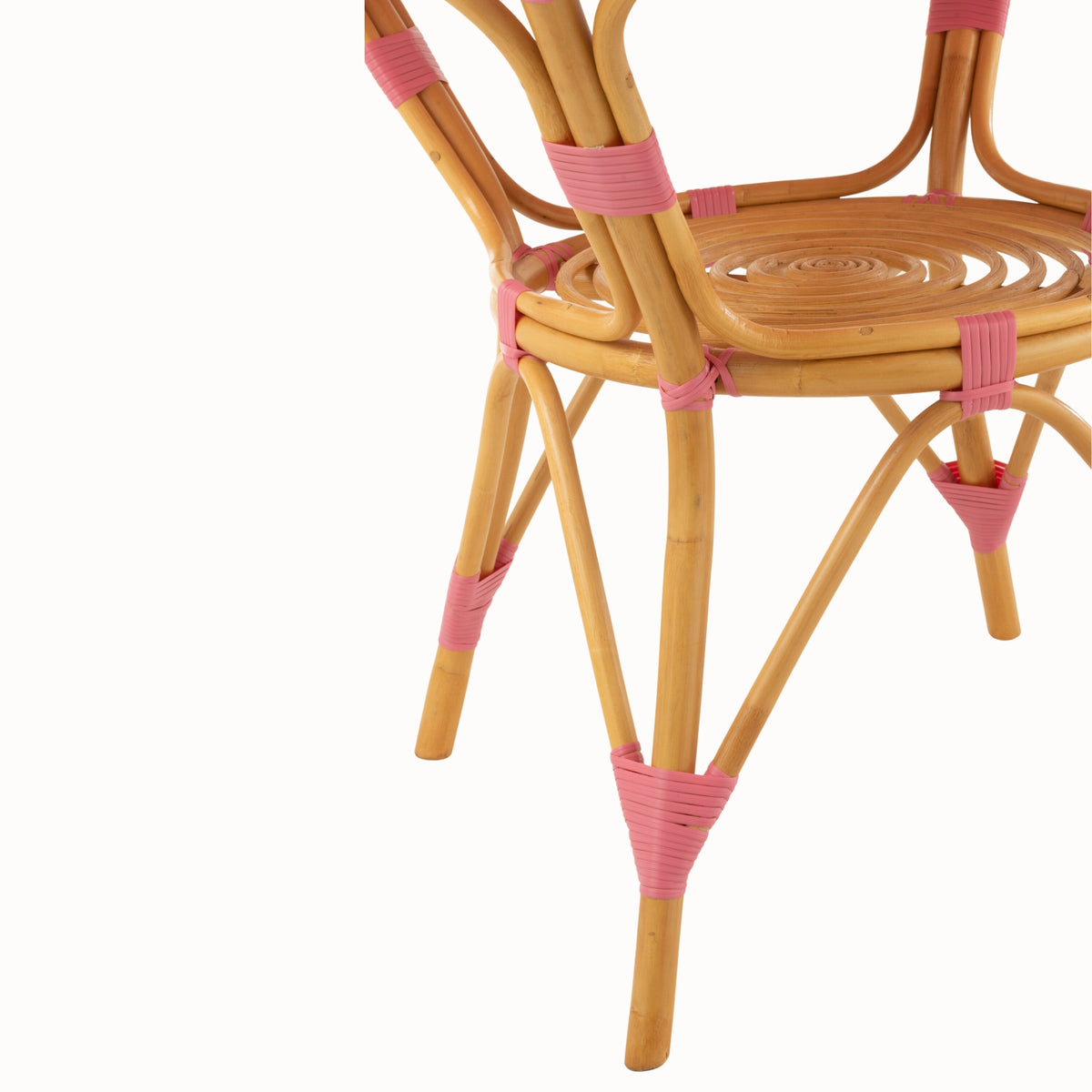 Spisebord Rattan Rosa/Hvid J-Line