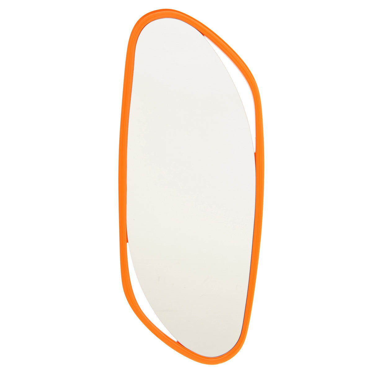 Vægspejl Uregelmæssigt Mdf/Maling Orange J-Line